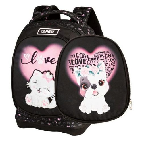 Ruksak Target Superlight 2 Face Sweet Pets 28042, anatomska, tvrdo dno