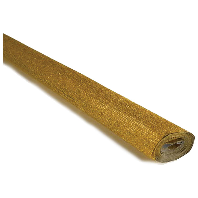 Papir krep 60 grama 50x150cm zlatni/srebrni 1/1