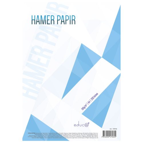 Papir Hamer bijeli A4 190 gr - refužo