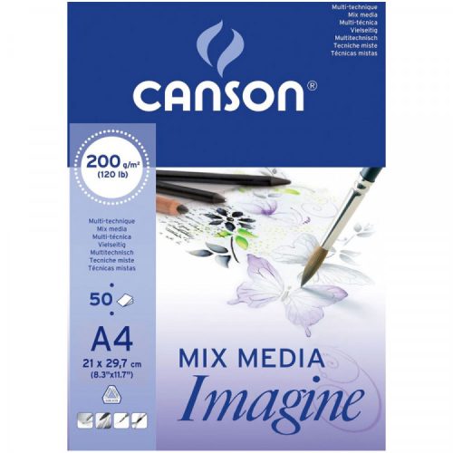 Blok Canson A4 Mix Media Imagine 200gr