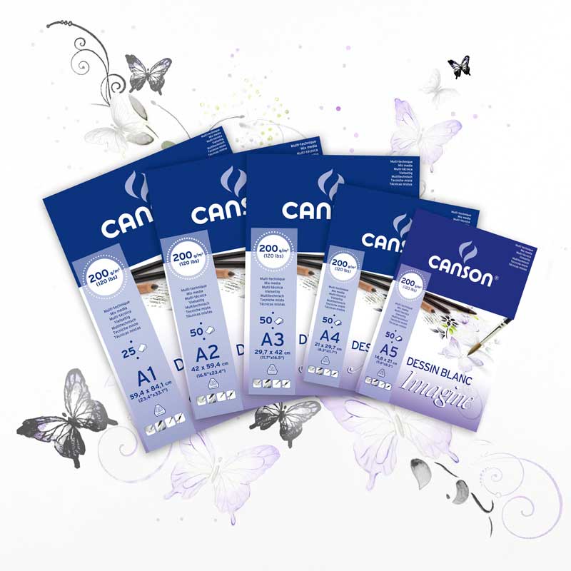 Blok Canson A5 Mix Media Imagine 200gr - Slika 2