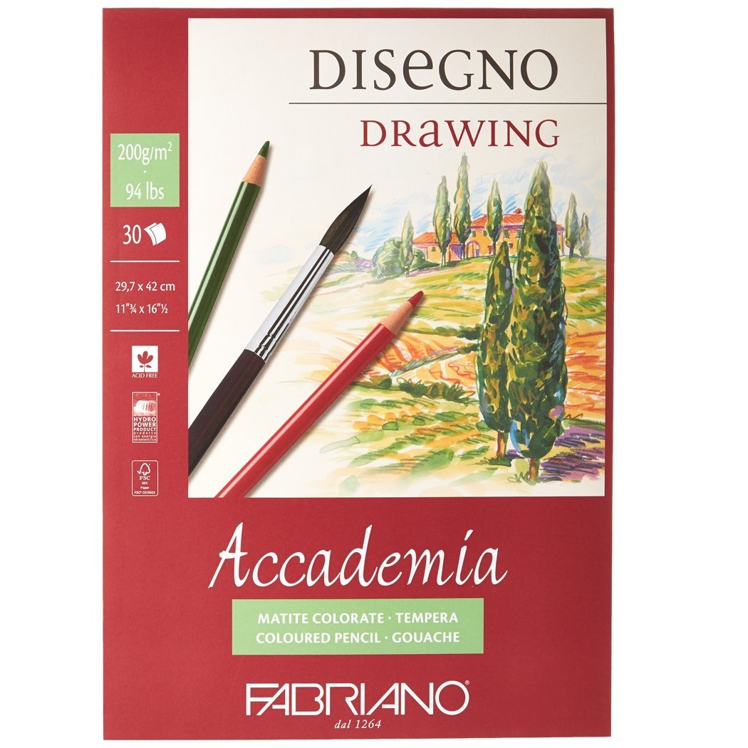 Blok Fabriano Accademia A3 30L 200gr