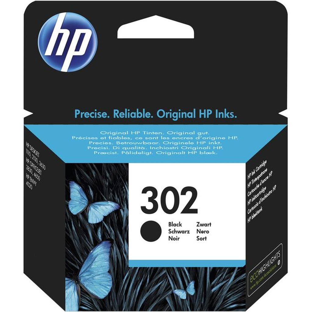 Tinta HP 302 black original