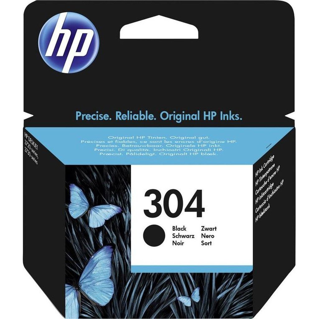 Tinta HP 304 black original
