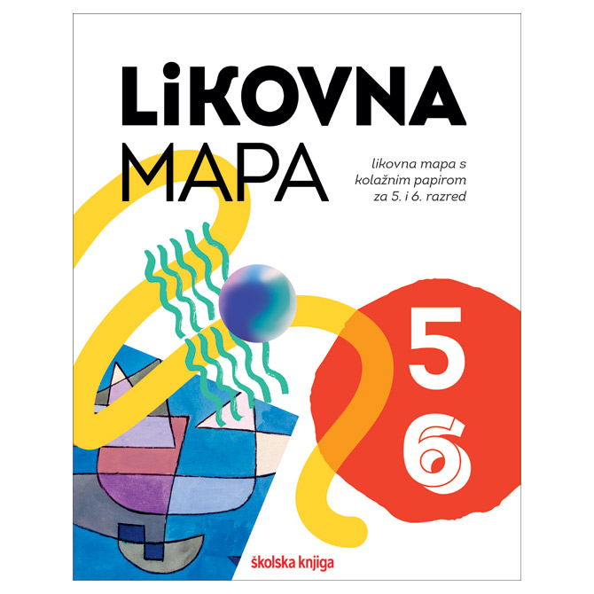 Mapa za likovni 5-6 razred Školska Knjiga