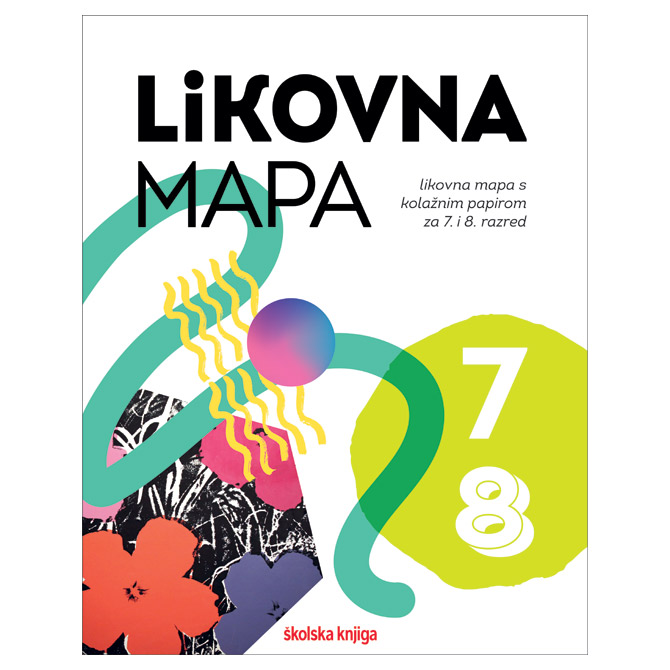 Mapa za likovni 7-8 razred Školska Knjiga