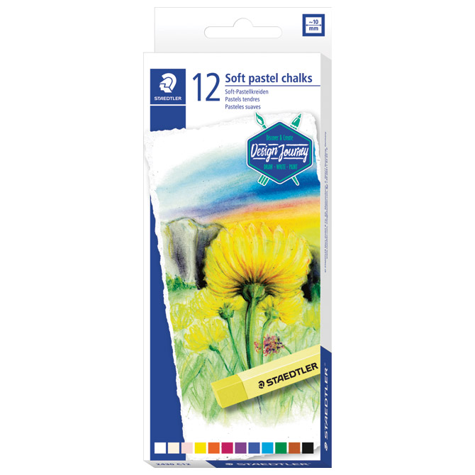 Pastele suhe 12boja Design Journey Staedtler