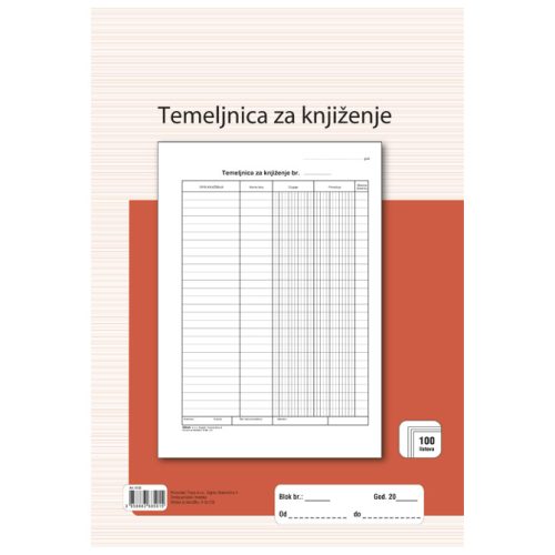 Obrazac A-3a temeljnica A4