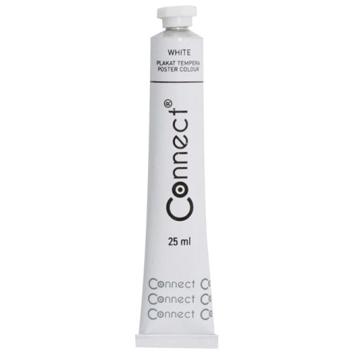Tempera boja bijela 25ml tuba 1/1 refužo