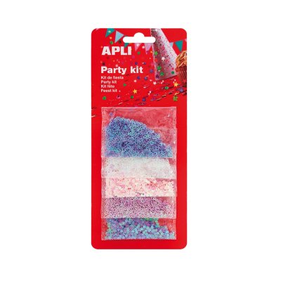 Confetti srca razne boje Apli 5x2g