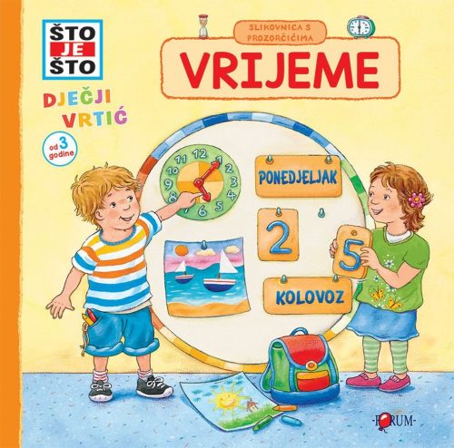 ŠTO JE ŠTO? Na selu slikovnica s prozorčićima
